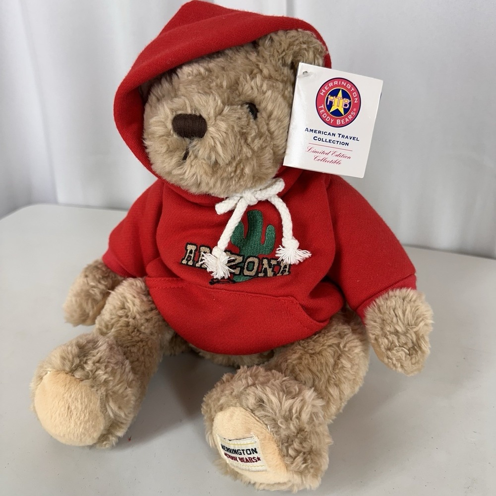 Herrington Teddy Bears 12" Ltd Ed Arizona American Travel Collection New w/ Tags